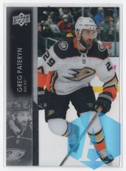 2021-22 Upper Deck Clear Cut #504 Greg Pateryn Anaheim Ducks